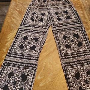 NWT Blue and white palazo pants